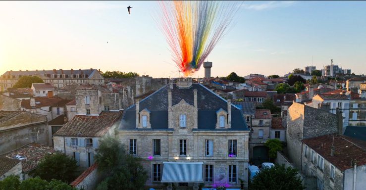 feux d'artifice pour une entreprise Feux d'artifices diurnes